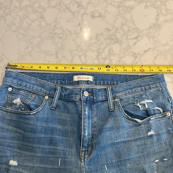 Madewell The Slim Boy Jean Distressed Size 32 - Picture 5 of 10